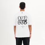 White LV8 Graffiti Balloon Shirt