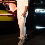 White Basic Elevate Sweatpants