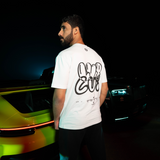 White LV8 Graffiti Balloon Shirt